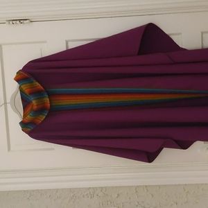 Purple Rainbow Robe